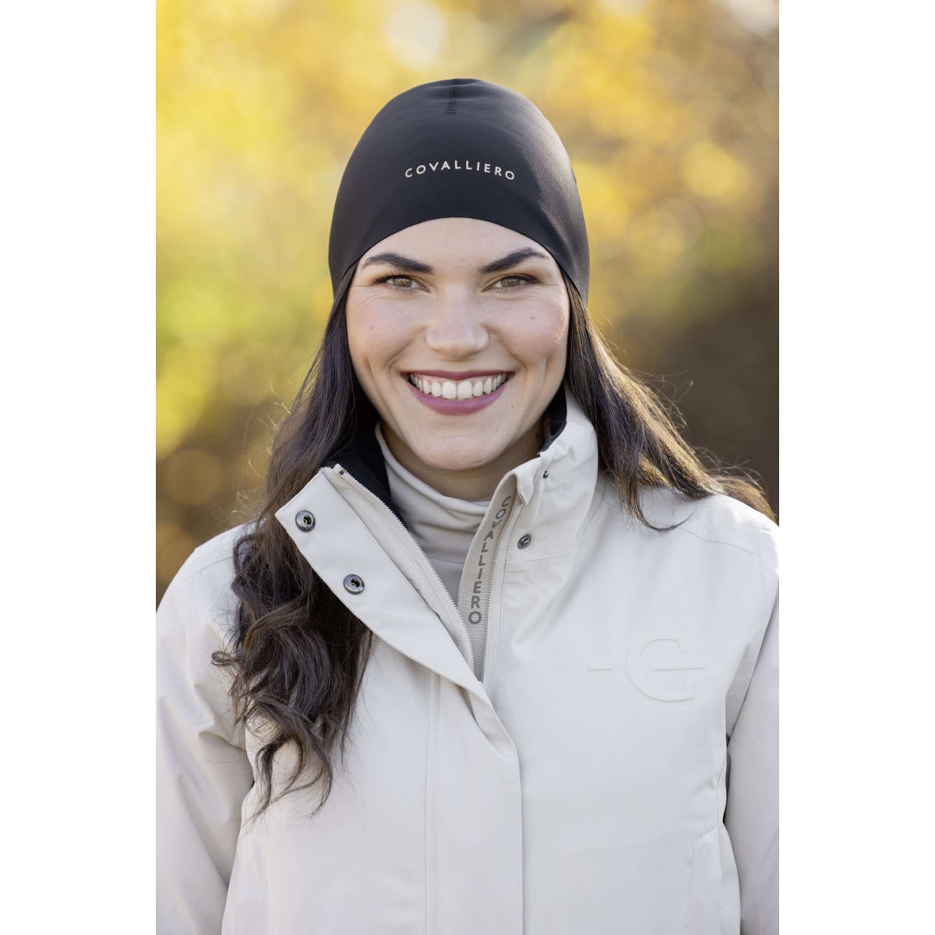 Covalliero Bonnet Seamless AW26 Noir