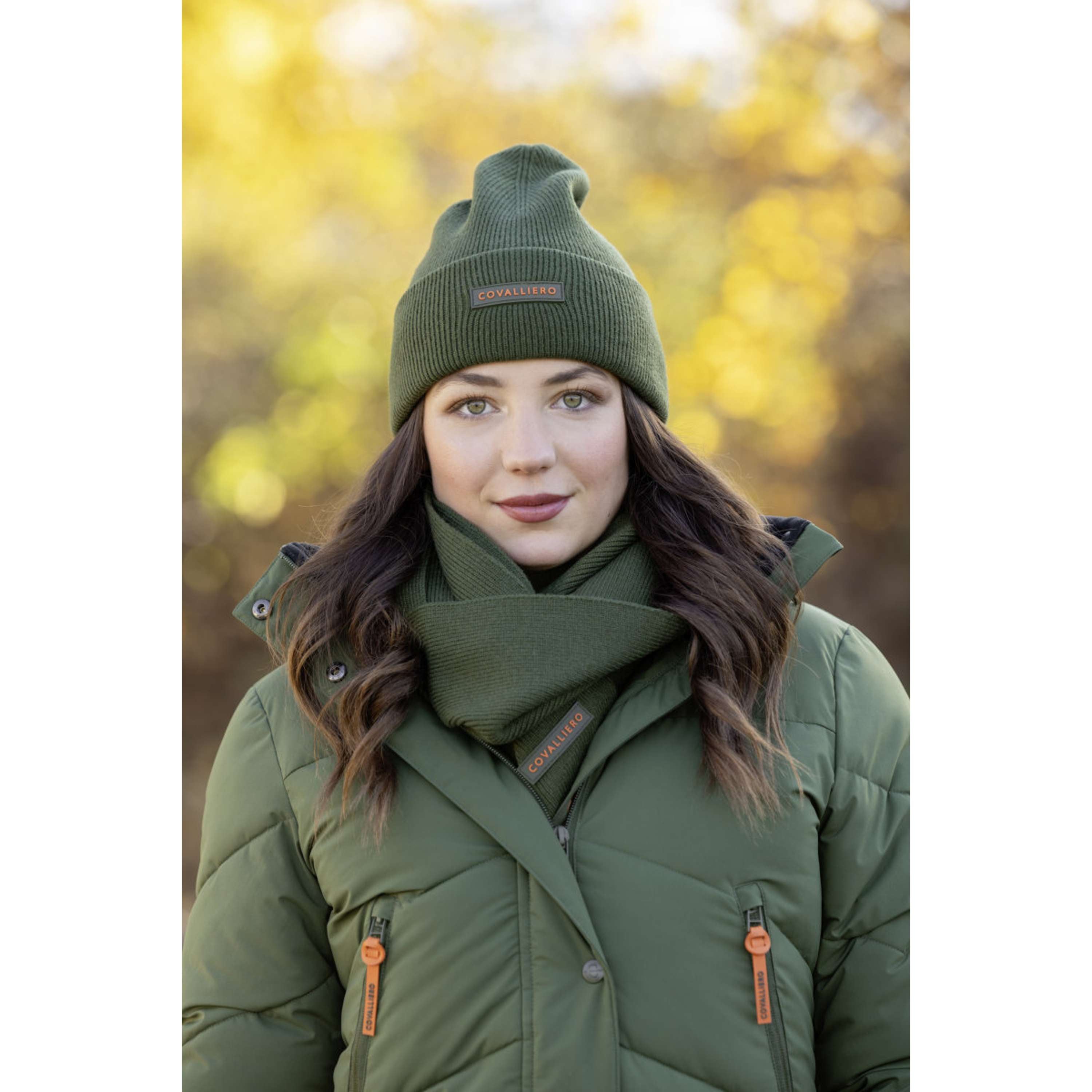 Covalliero Bonnet AW26 Forest Green