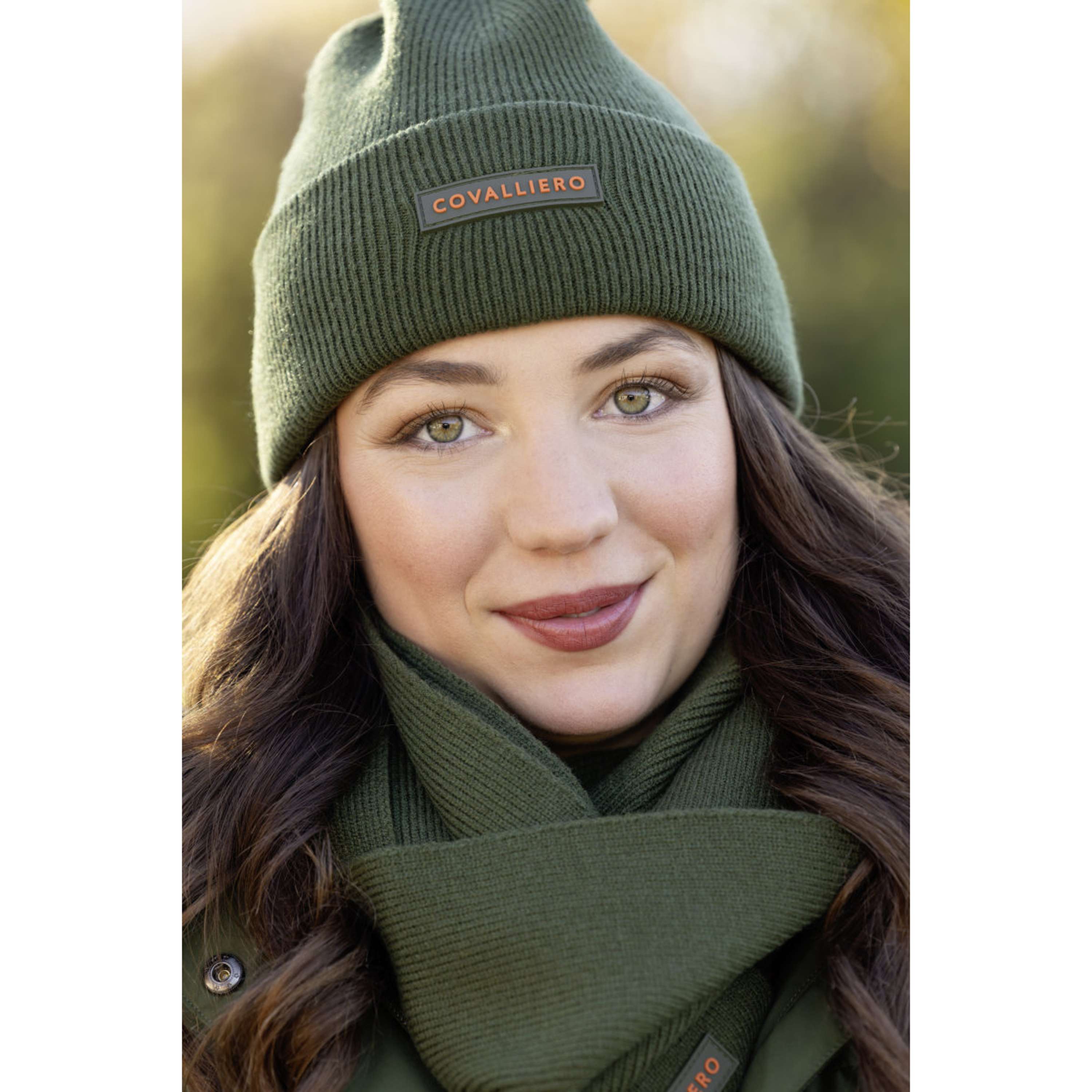 Covalliero Bonnet AW26 Forest Green