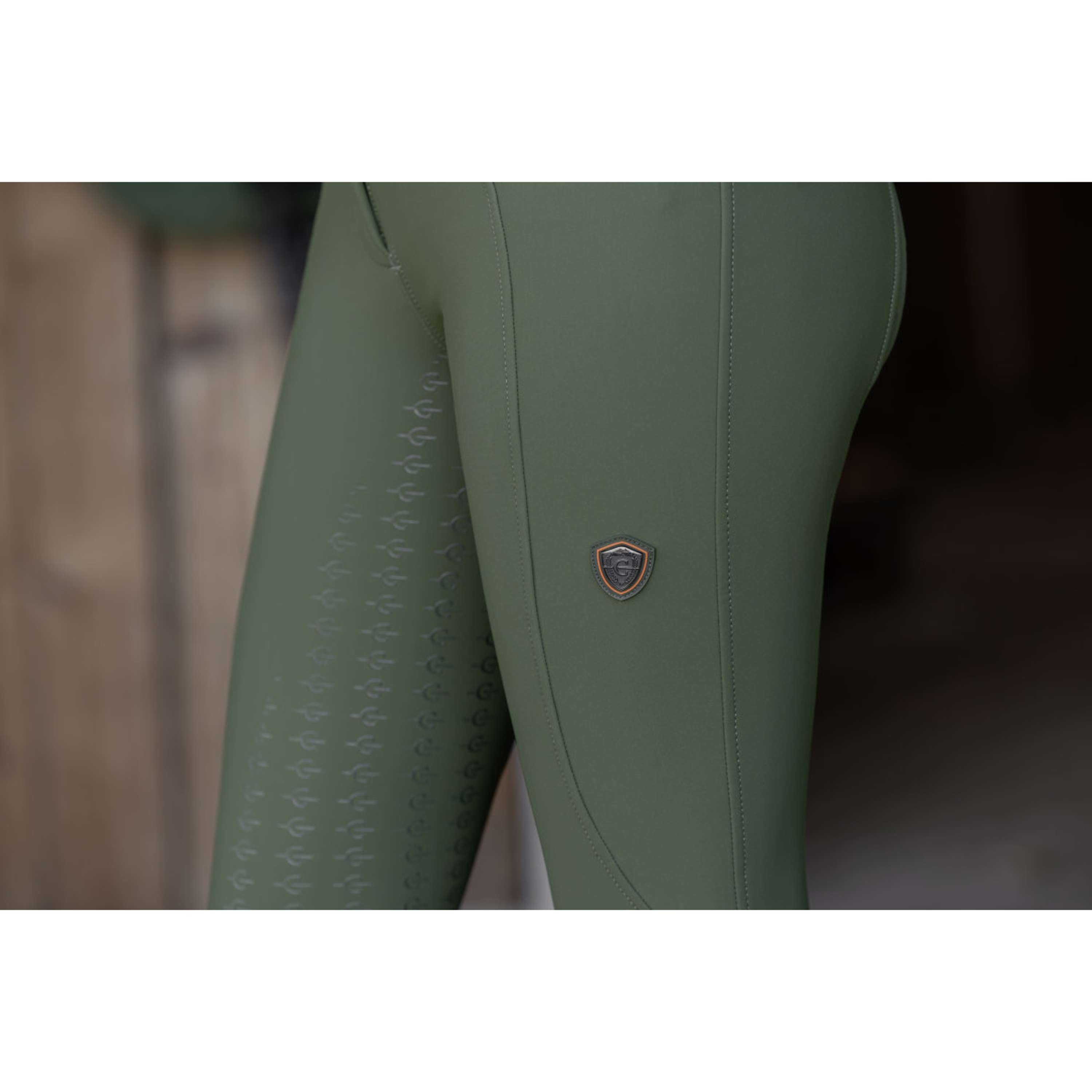 Covalliero Pantalon d'Équitation Hight Waist Full Grip AW26 Forest Green