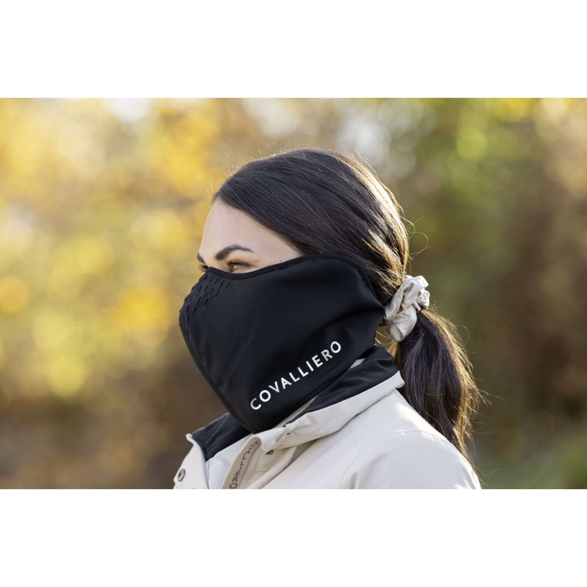 Covalliero Face Cover AW26 Noir