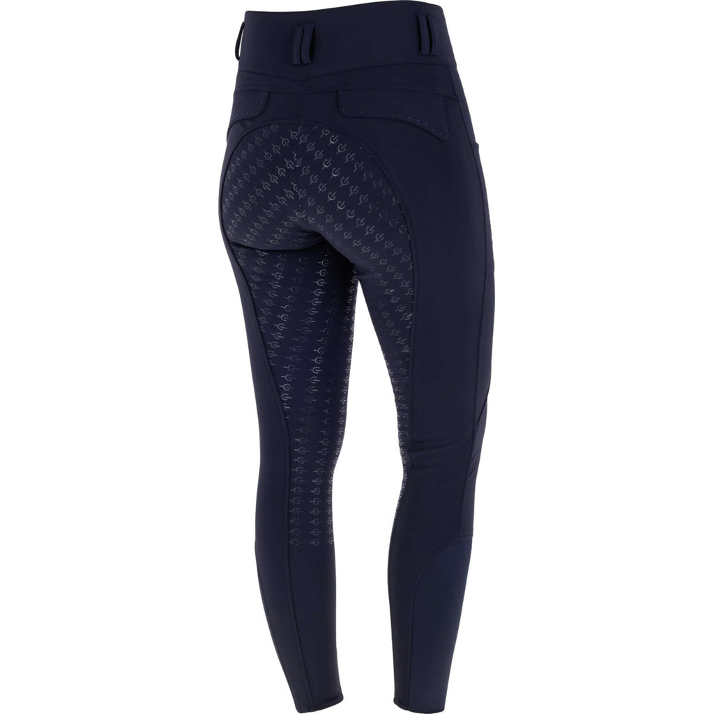 Covalliero Pantalon d'Équitation Hight Waist Full Grip AW26 Marin foncé