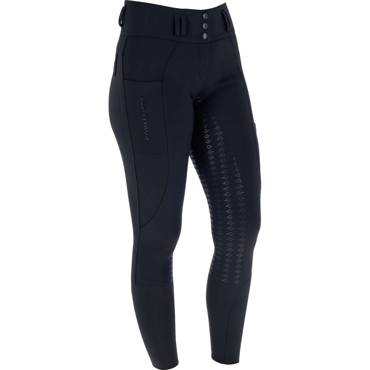 Covalliero Pantalon d'Équitation Hight Waist Full Grip AW26 Noir