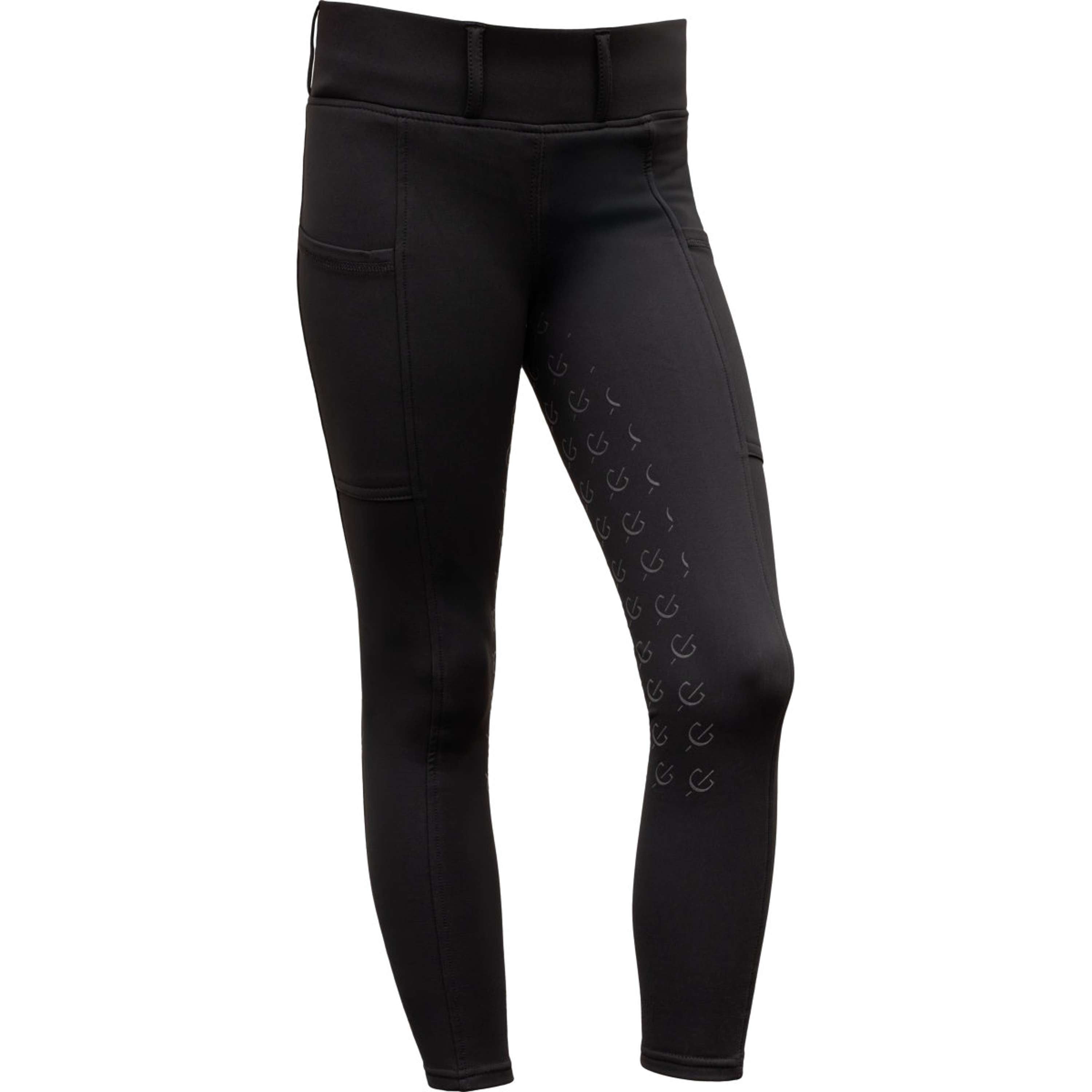 Covalliero Legging d'Équitation Full Grip AW26 Kids Noir