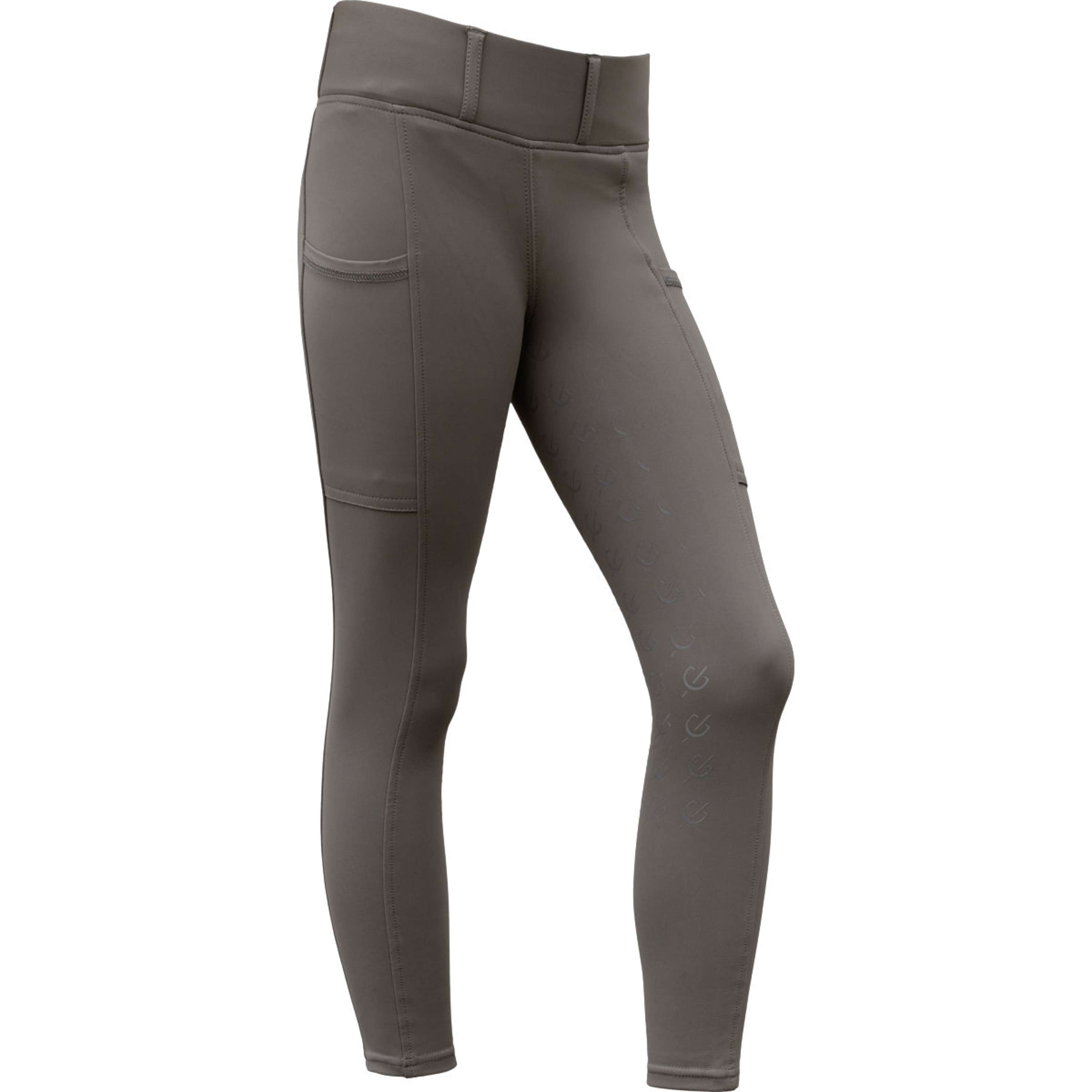 Covalliero Legging d'Équitation Full Grip AW26 Kids Milky Chocolate