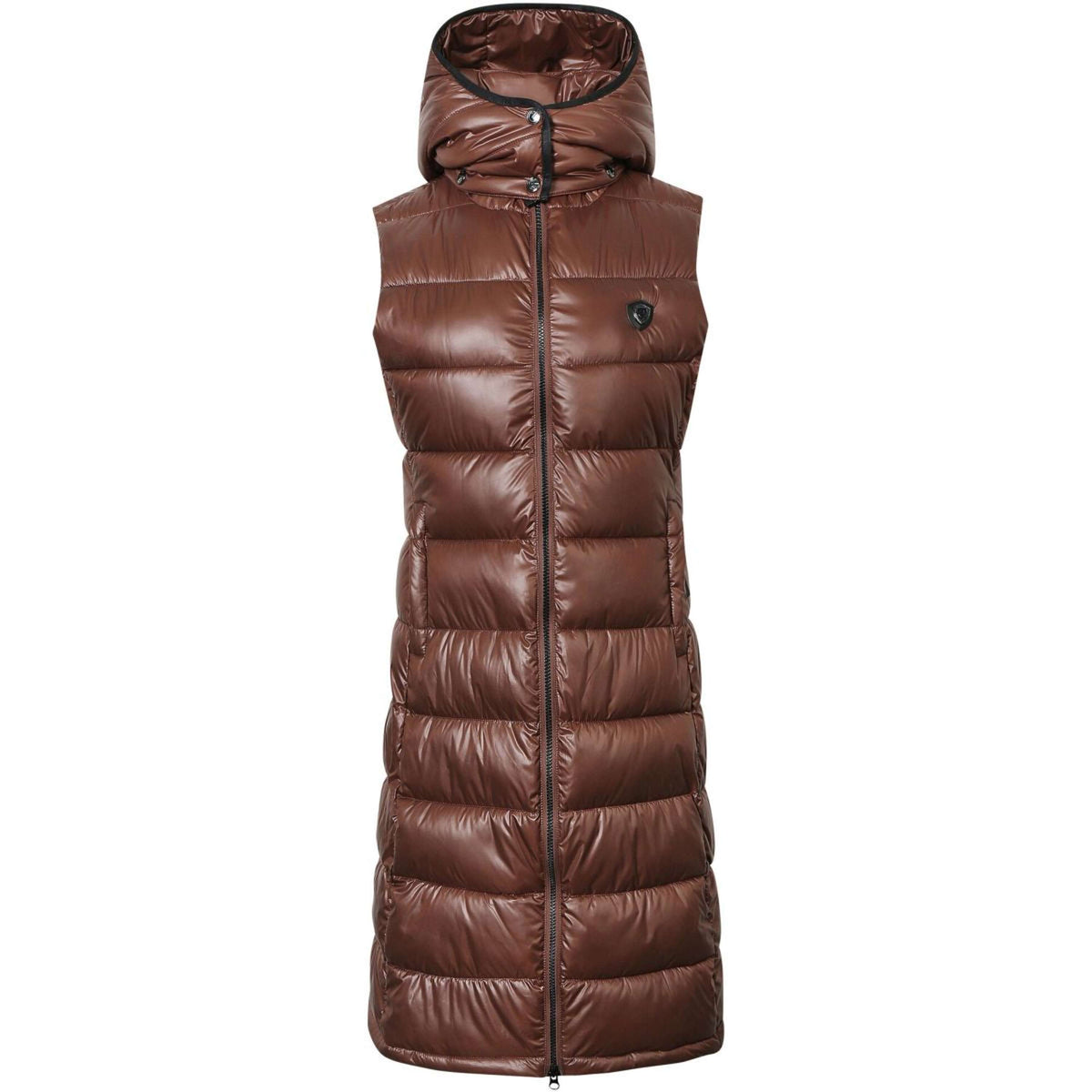 Covalliero Gilet Sans Manches Long Oak/Marron