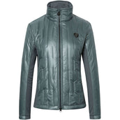 Covalliero Blouson Stripe Vert Jade