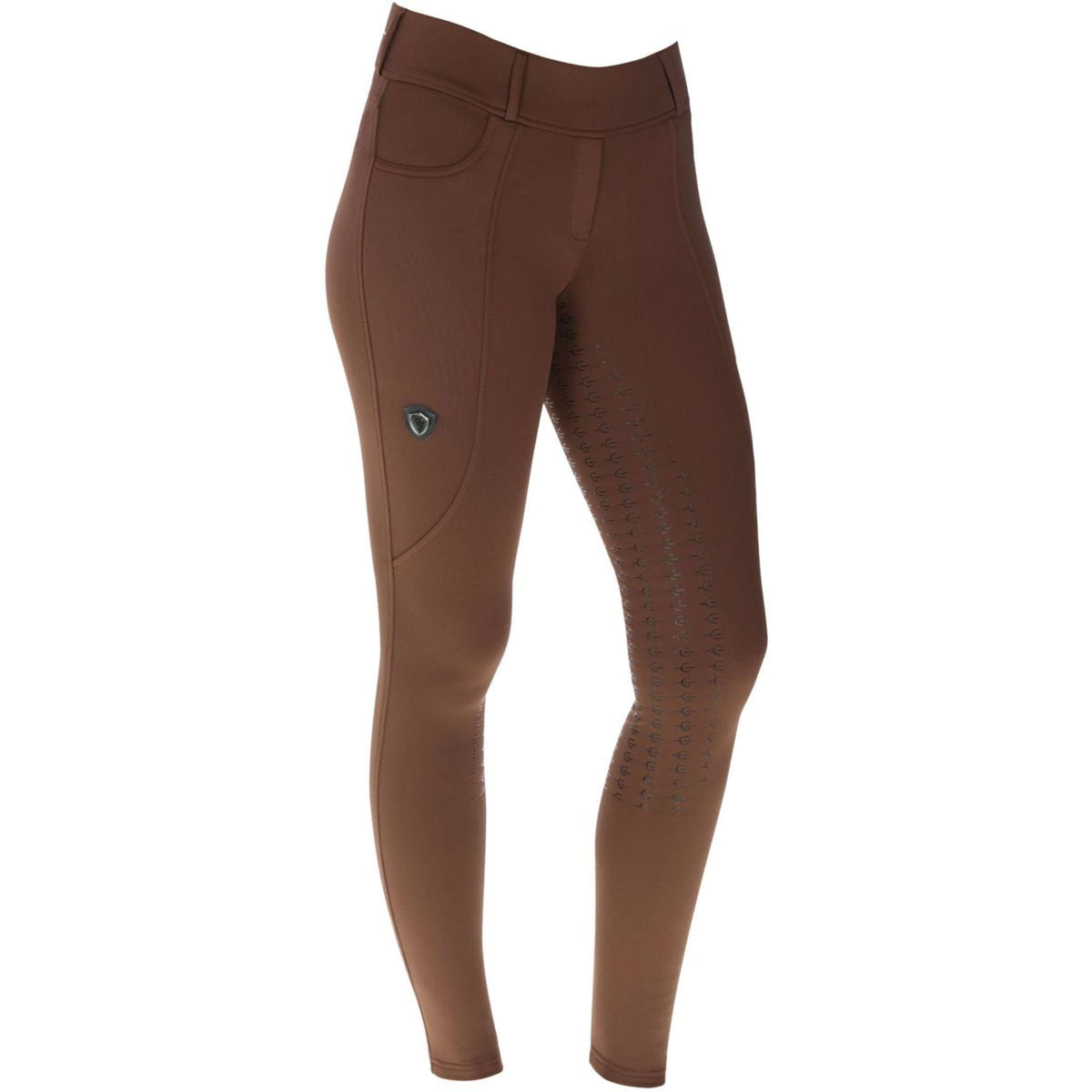 Covalliero Legging d'Équitation Grip Oak/Marron