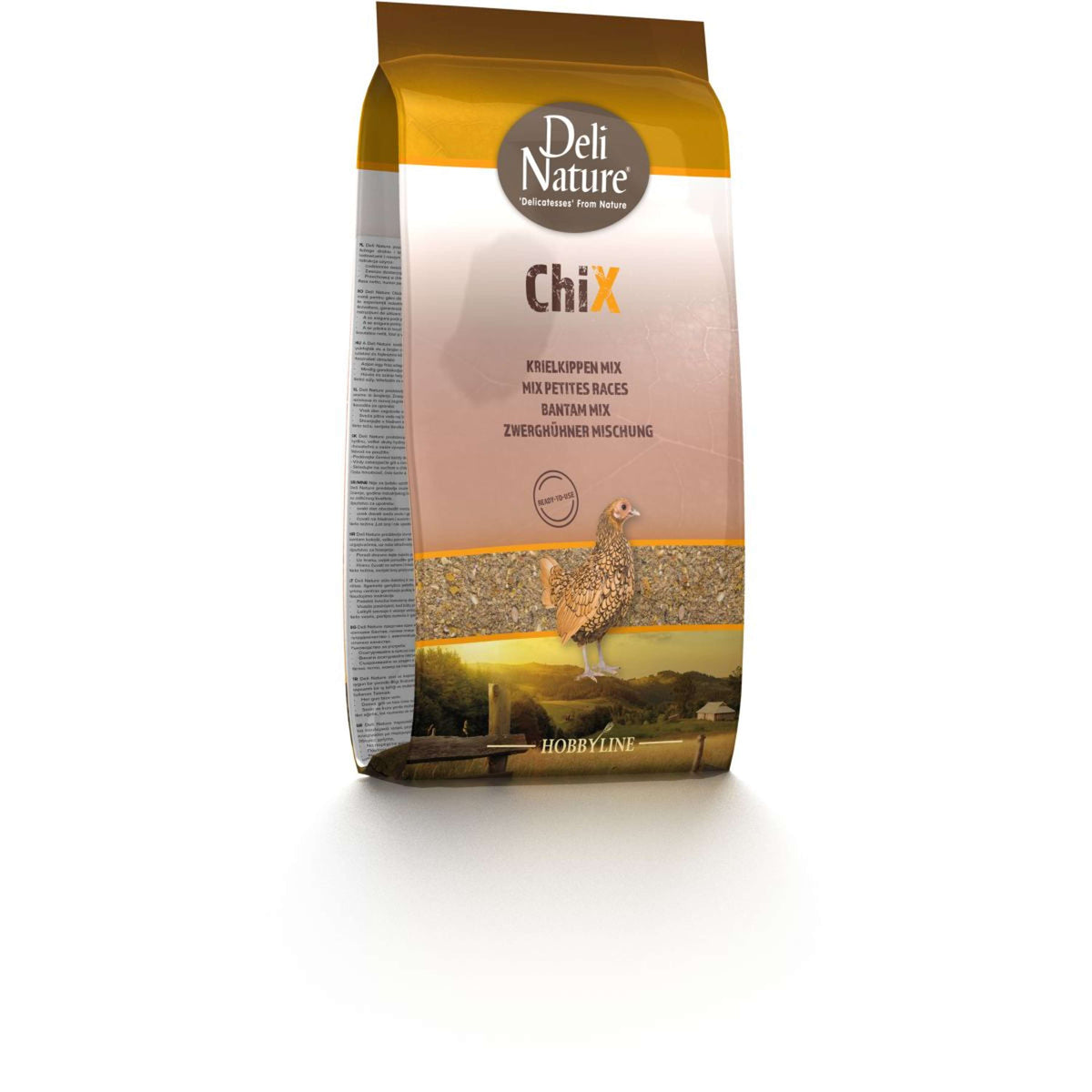 Deli Nature ChiX Aliment pour Poule Naine Prêt à l'Emploi