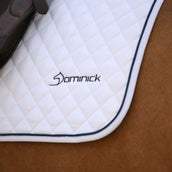 Dominick Tapis de Selle Dressage blanc/marine