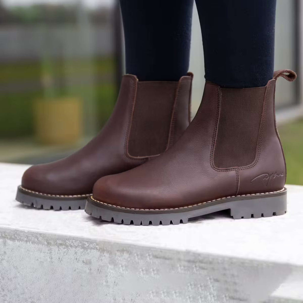 Dyon Chelsea Boots Marron