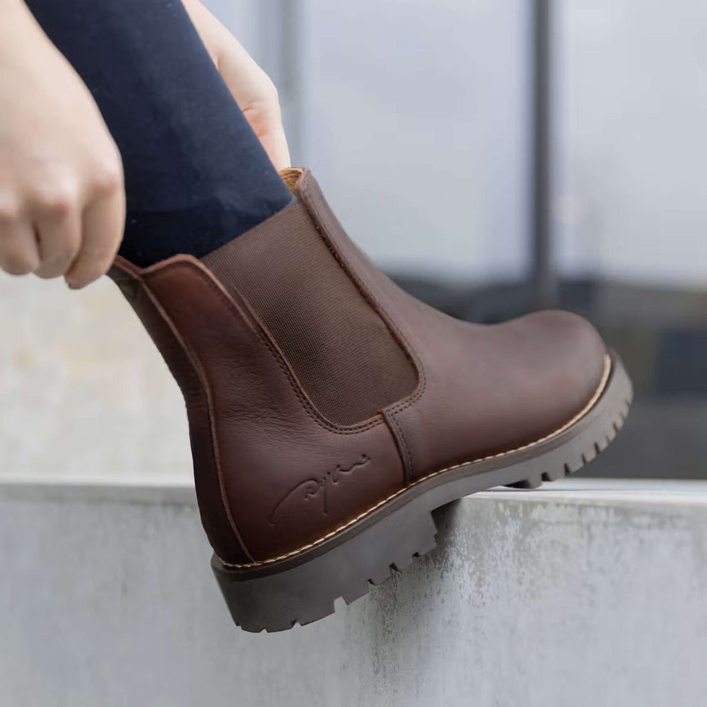 Dyon Chelsea Boots Marron