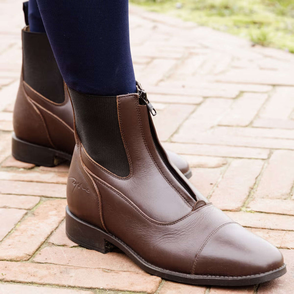 Dyon Jodhpurs Front Zipper Marron