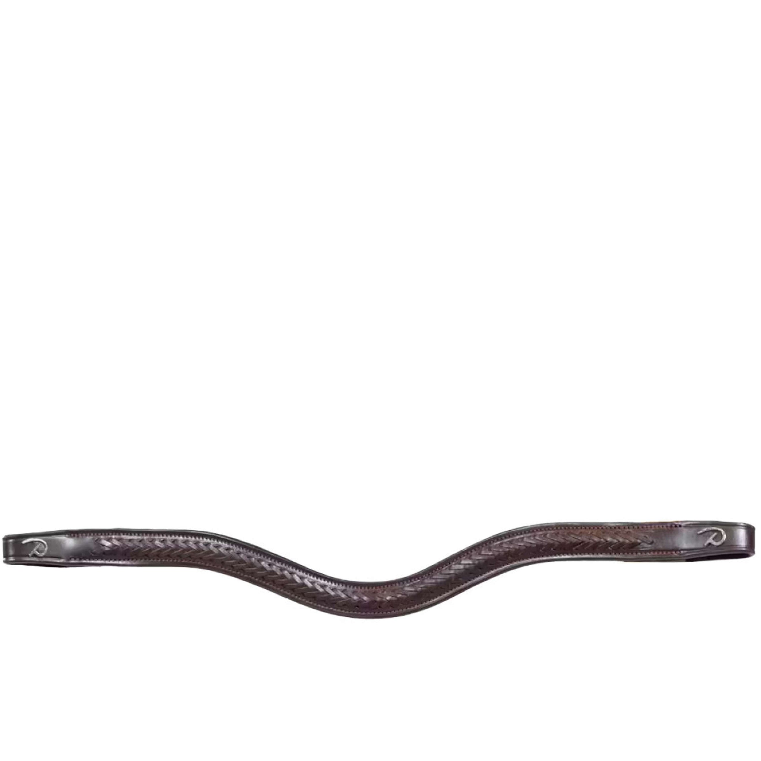 Dyon Frontal Laced V-Shaped Marron