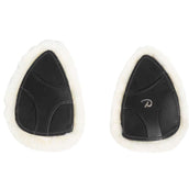 Dyon Protection de Poitrail 5 points New English Peau de Mouton Synthétique Noir