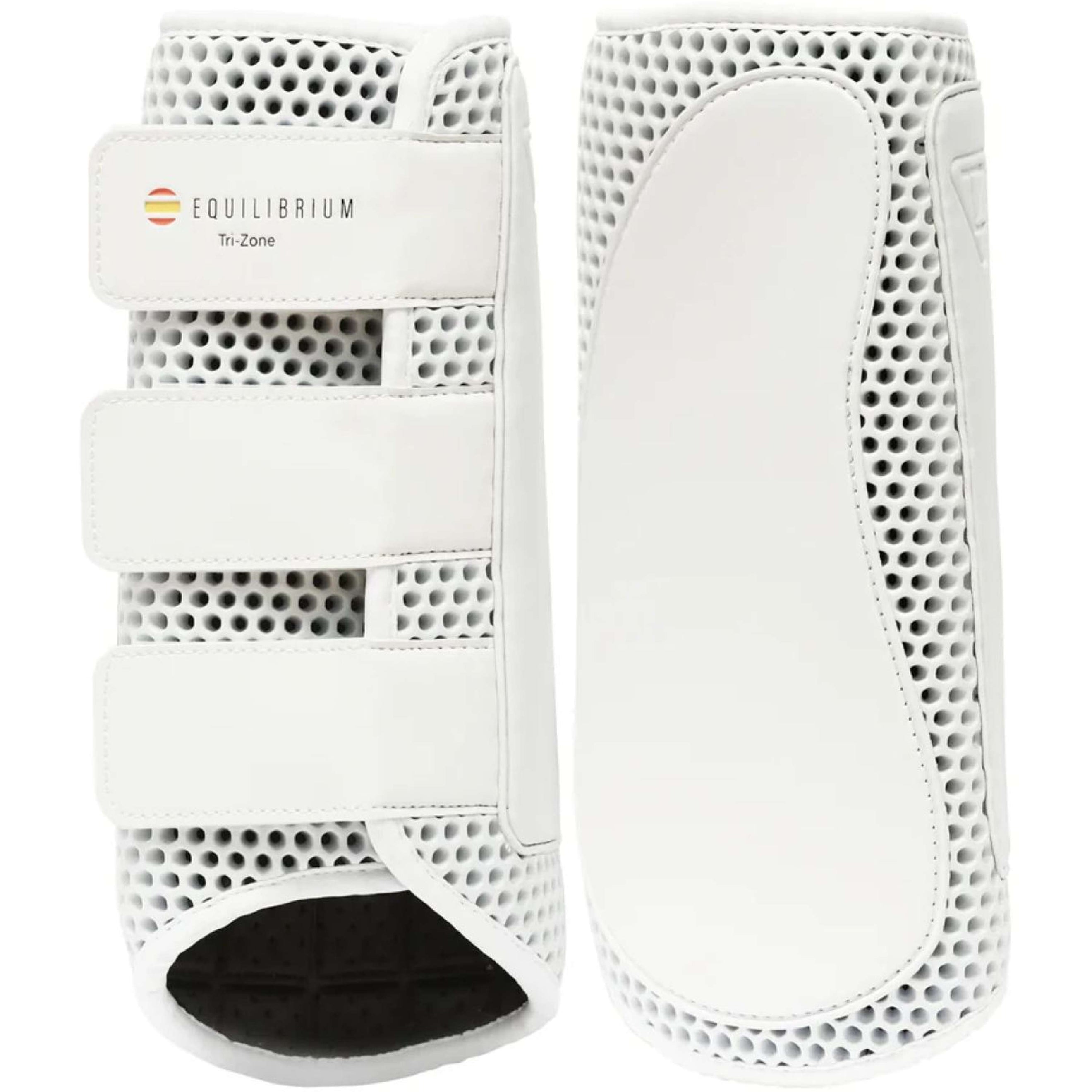Equilibrium Guêtres Tri-Zone Impact Sports Arrière Blanc