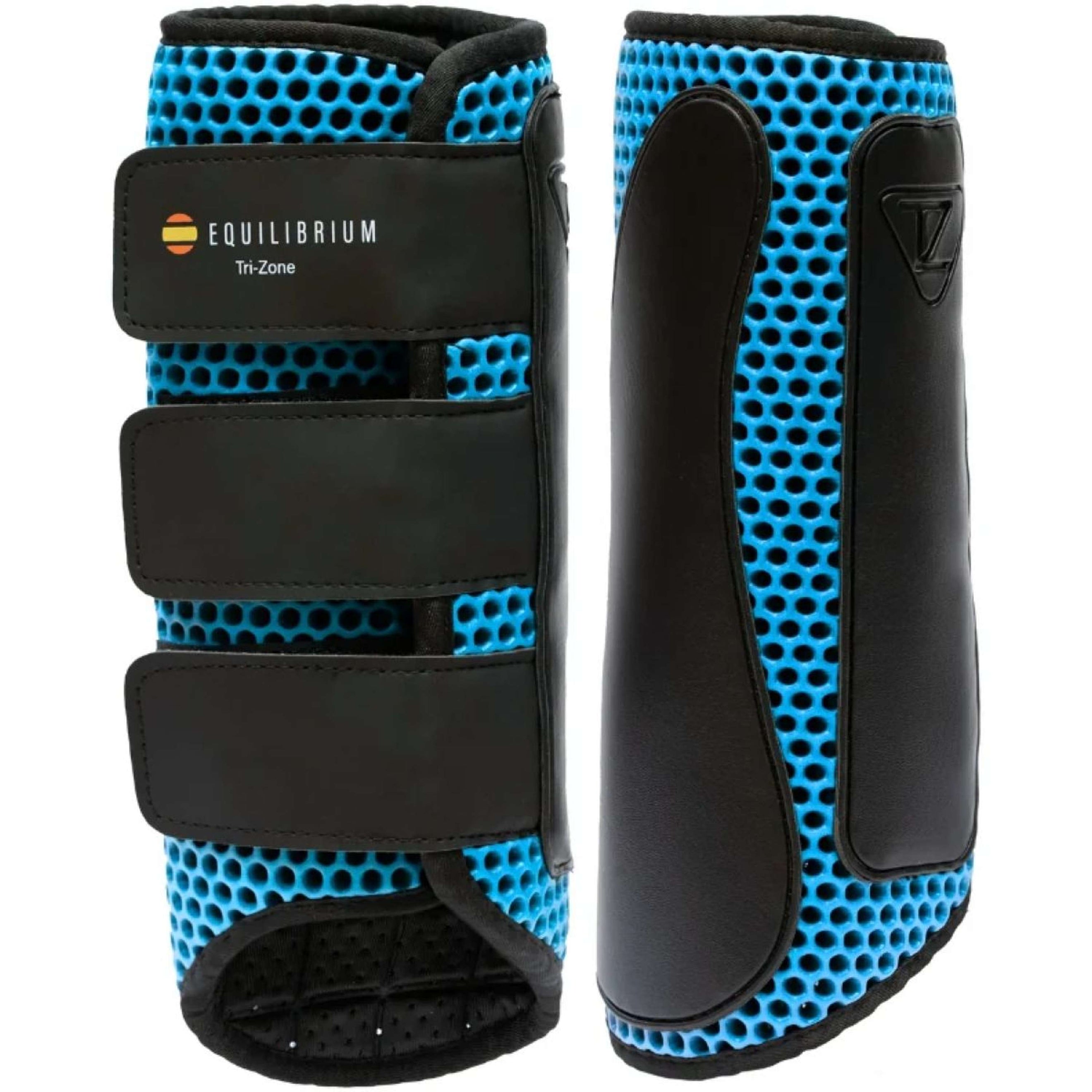 Equilibrium Guêtres Tri-Zone Impact Sports Arrière Bleu Azuré