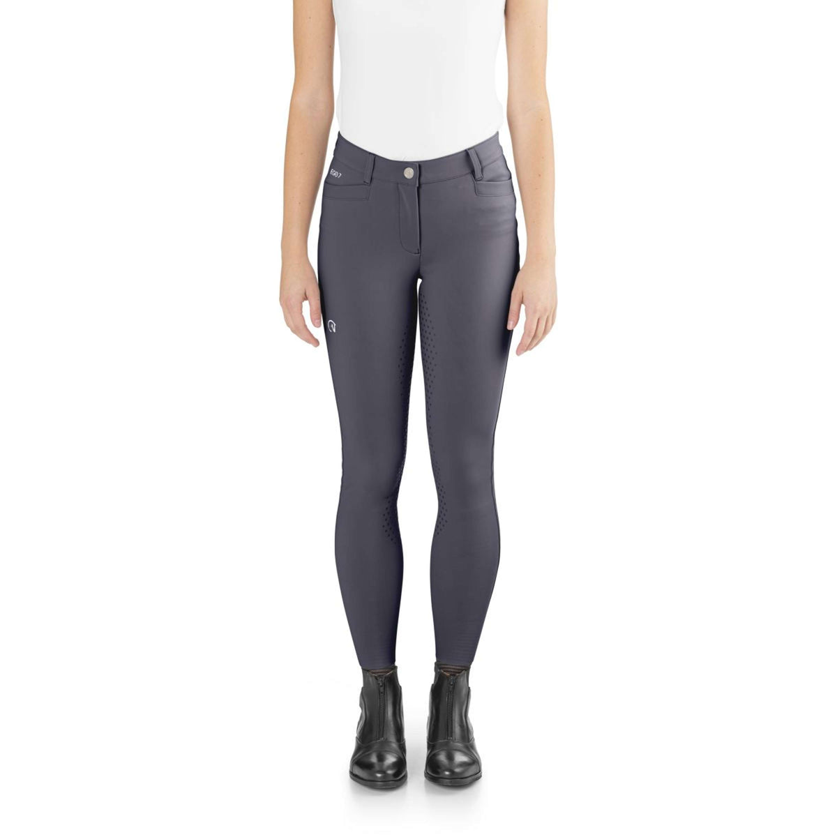 Ego7 Pantalon d'Équitation Jumping EJ Violet Grey