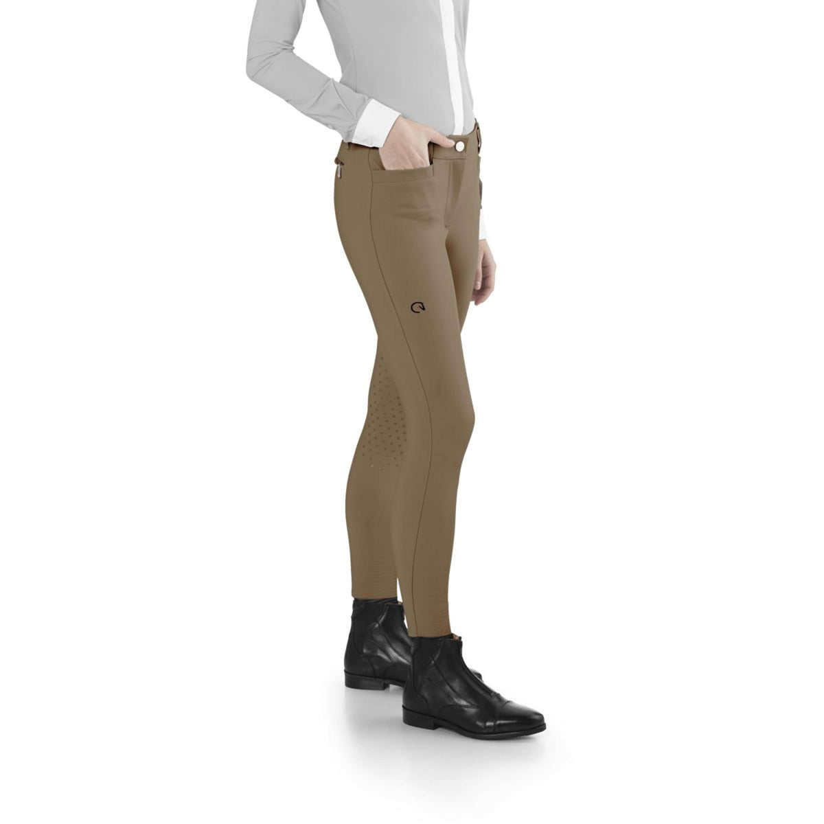 Ego7 Pantalon d'Équitation Jumping EJ Noisette