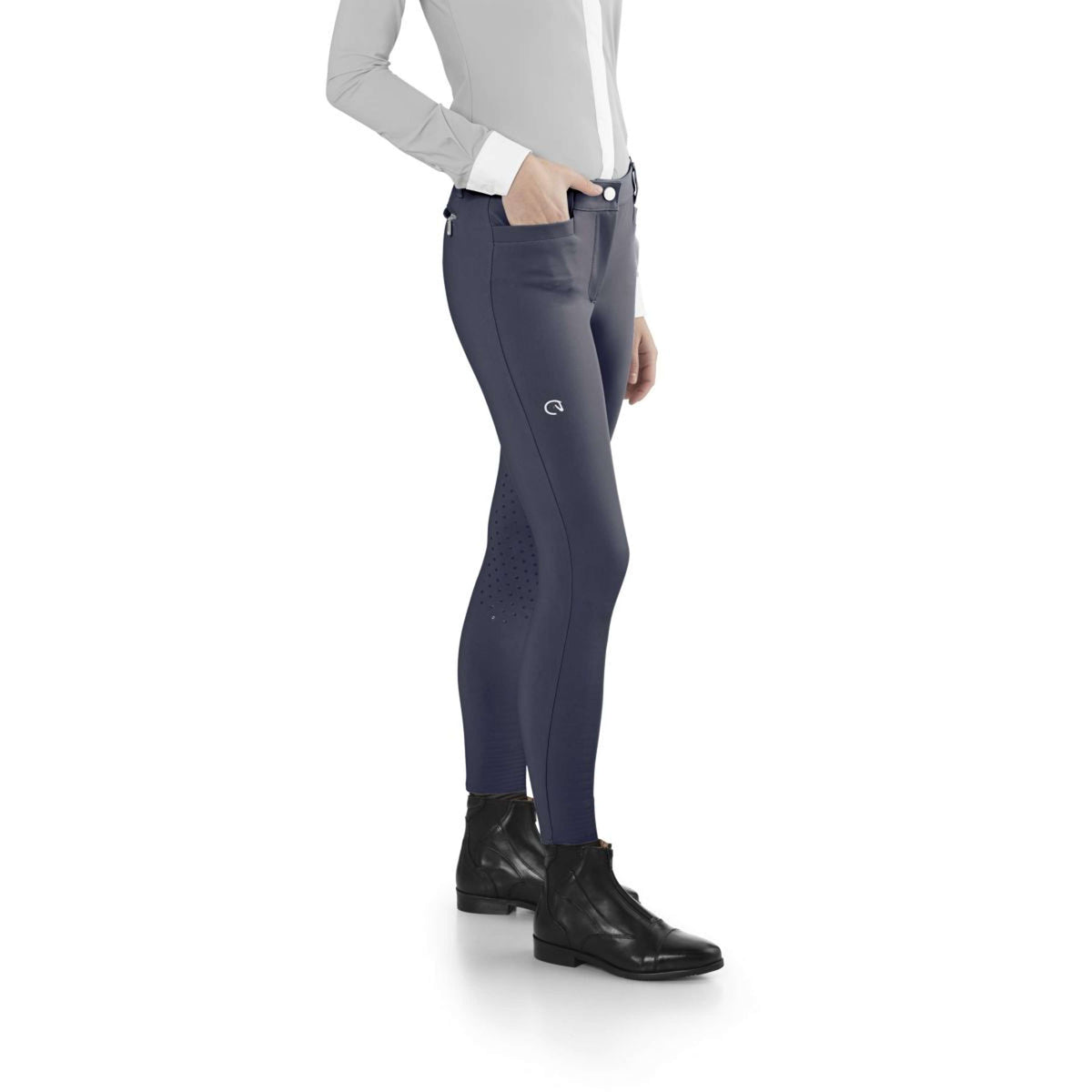 Ego7 Pantalon d'Équitation Jumping EJ Violet Grey