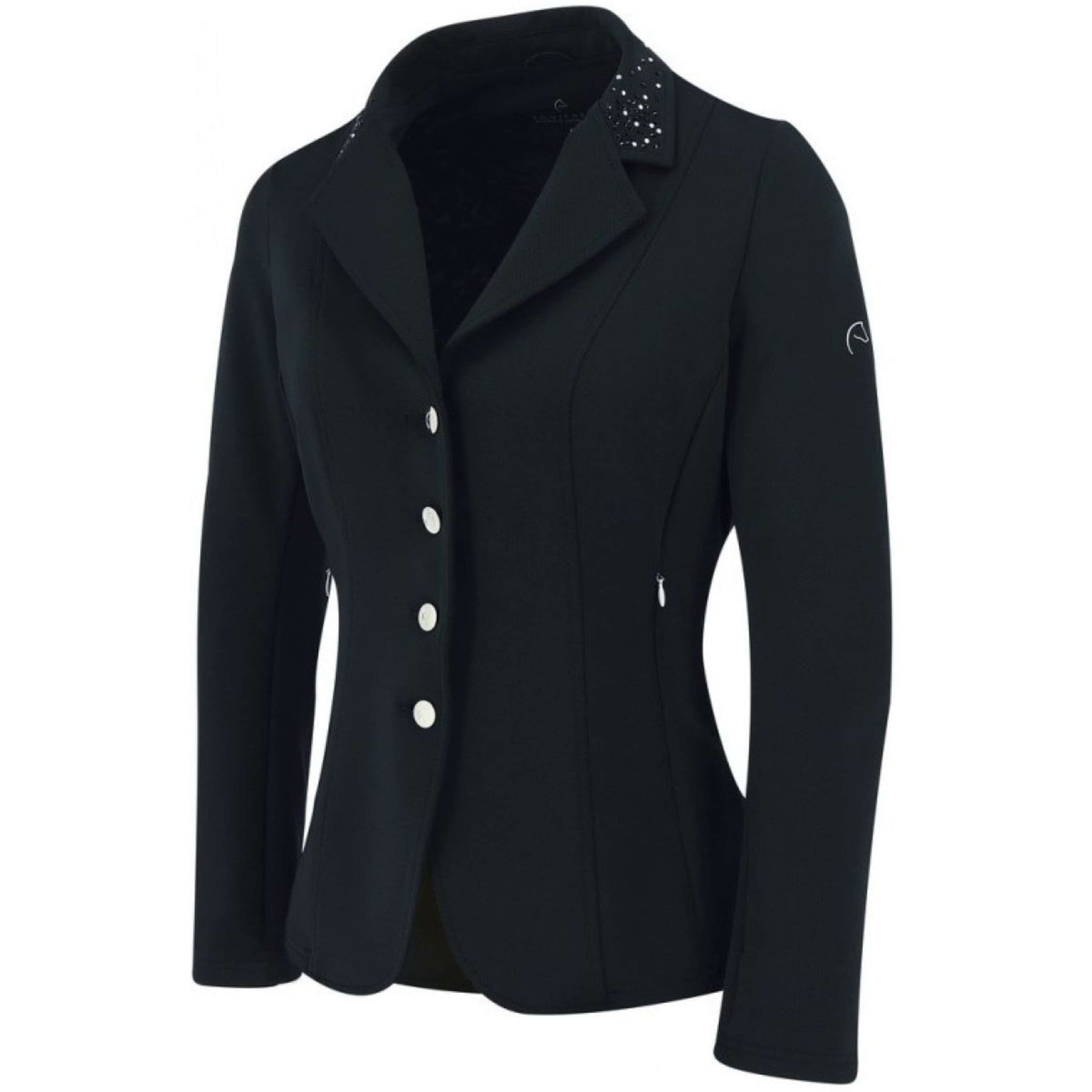 EQUITHÈME Petite Veste de Concours Megev Noir EQUITHÈME Petite Veste de Concours Megev Noir