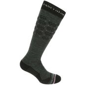 EQUITHÈME Chaussettes Snow Gris/Rose