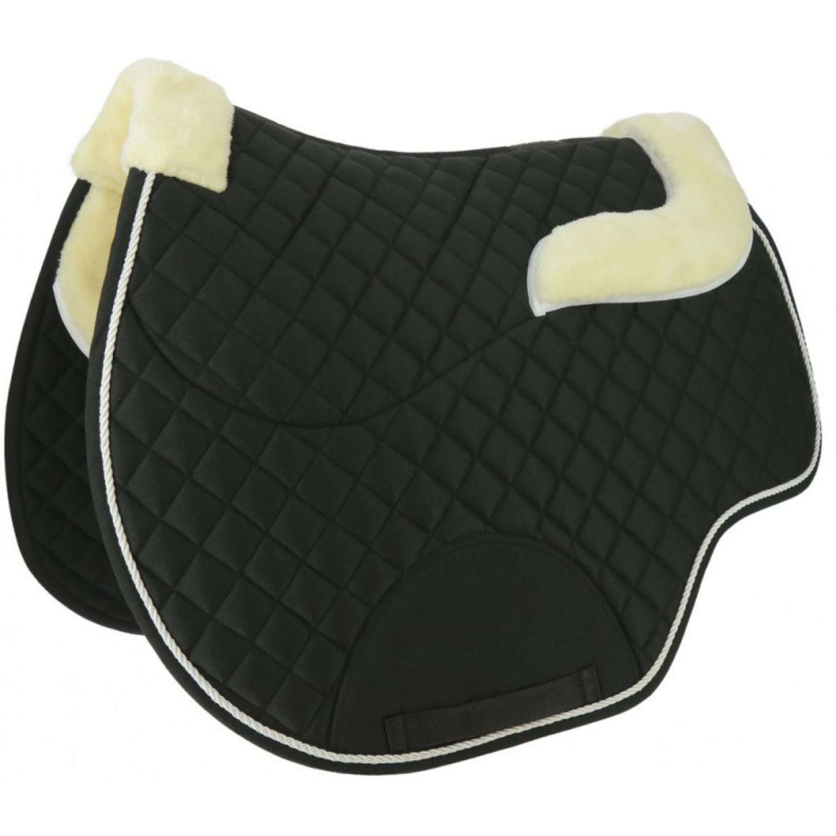Shires Performance Tapis de selle antidérapant Noir 43-45,7 cm : Shires Shires Performance Tapis de selle antidérapant Noir 43-45,7 cm : Shires