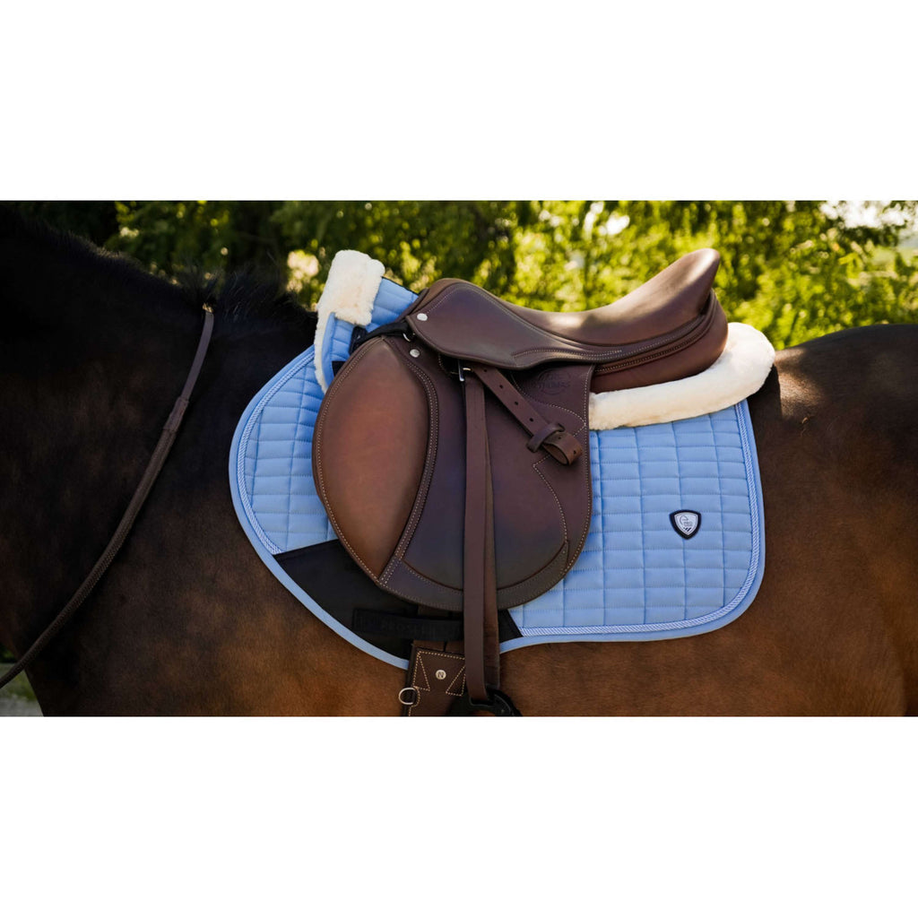 Ekkia Tapis de Selle PRO Combo Master Polyvalent Bleu