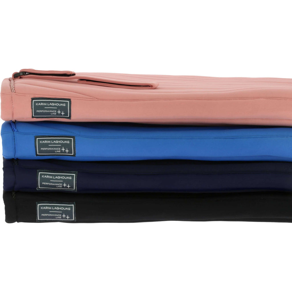 K by EQUITHÈME Tapis de Selle Triton de Saut Marine