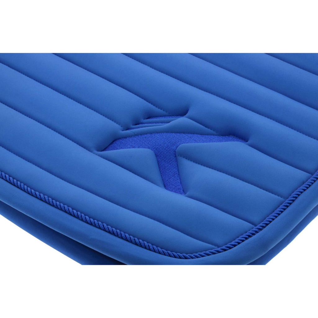 K by EQUITHÈME Tapis de Selle Triton de Saut Bleu Royal