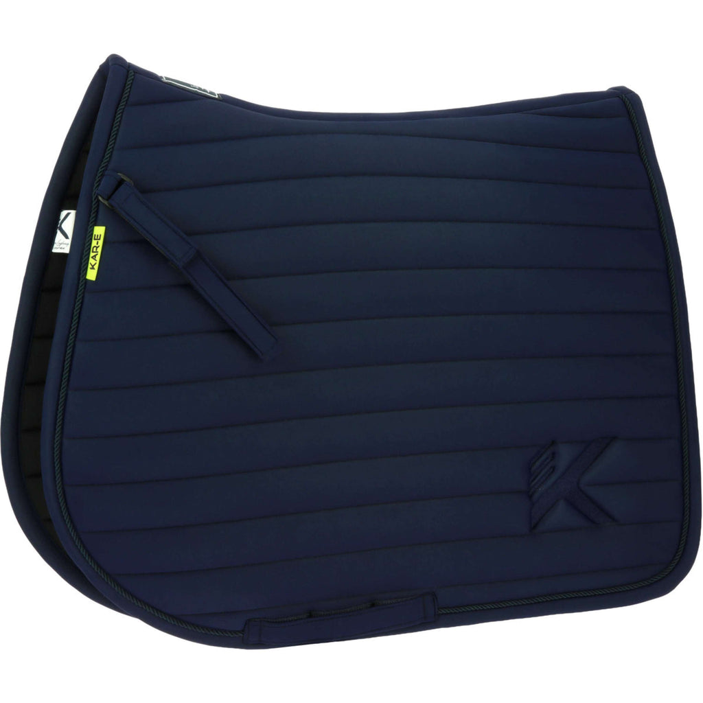 K by EQUITHÈME Tapis de Selle Triton de Saut Marine