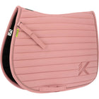 K by EQUITHÈME Tapis de Selle Triton de Saut Rose