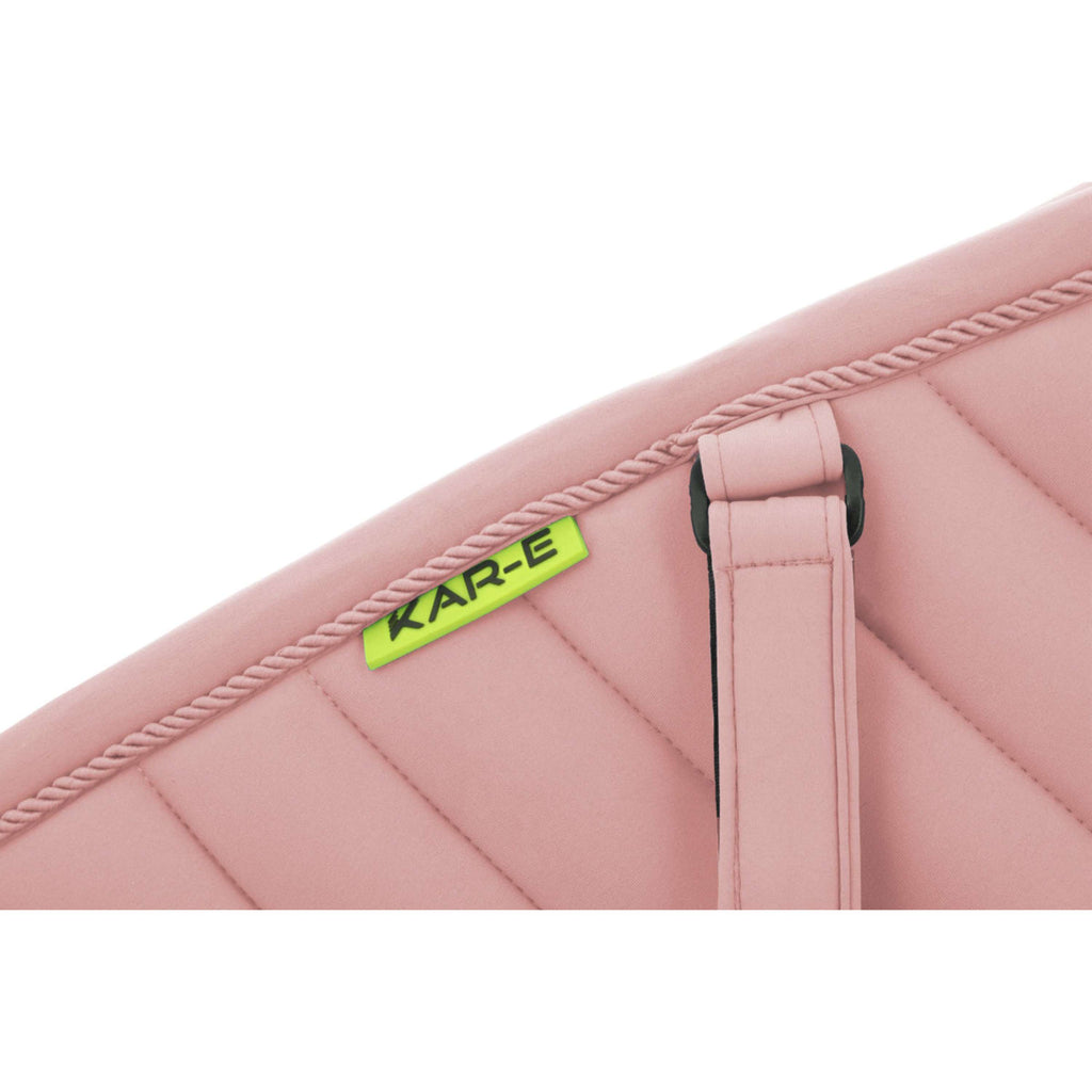 K by EQUITHÈME Tapis de Selle Triton de Saut Rose