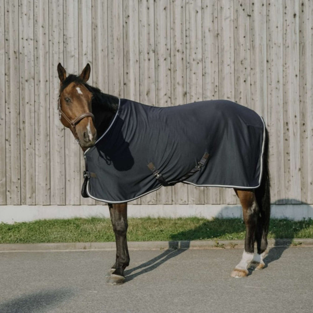 EQUITHÈME Couverture Refroidissante Drycool Standard Navy blue