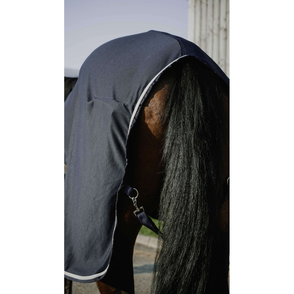 EQUITHÈME Couverture Refroidissante Drycool Standard Navy blue