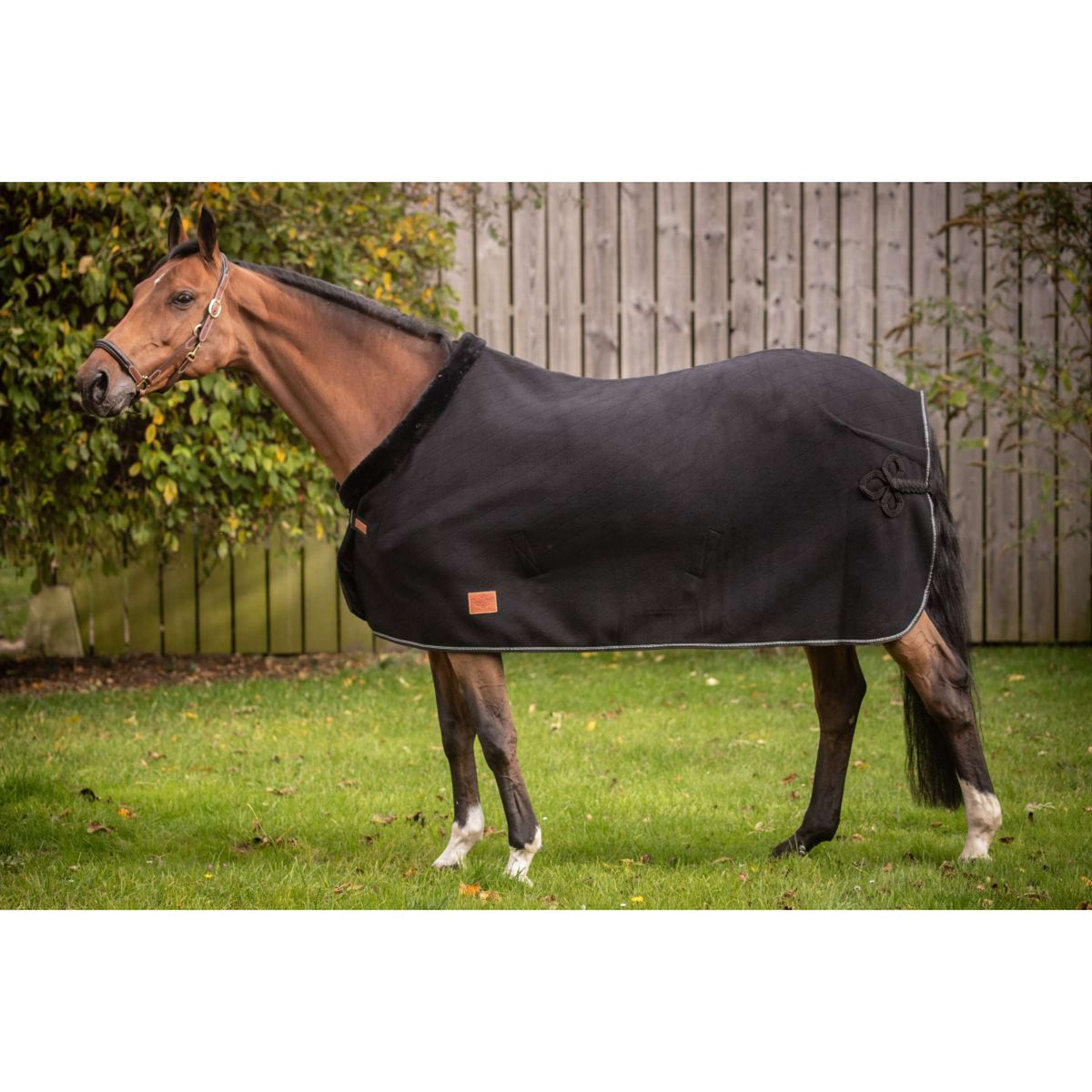 Paddock Couvertures Anti-Transpiration Diagonal Noir