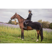 Paddock Couvre-reins Diagonal Noir