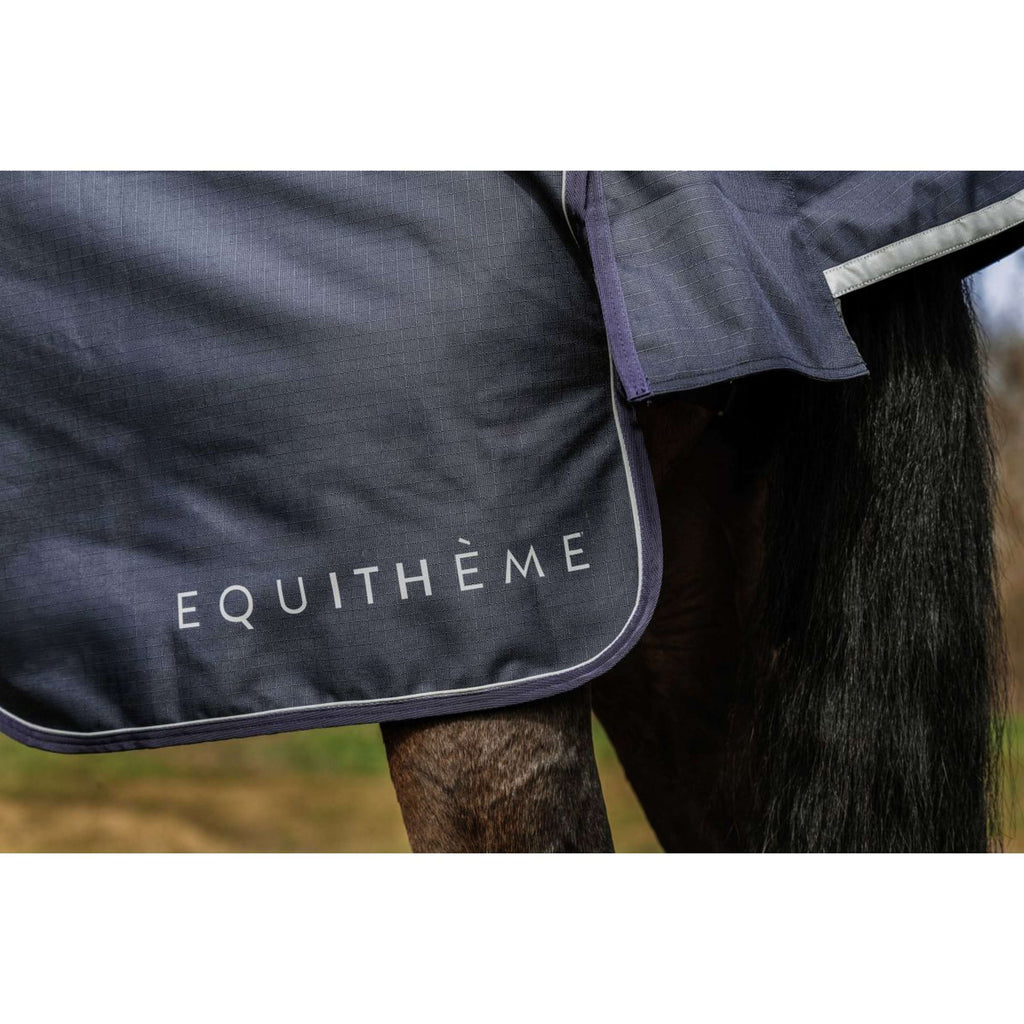 EQUITHÈME Couverture d'Extérieur Anatomic Combi 1200D 200g Marin