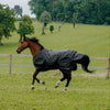 EQUITHÈME Couverture Imperméable Lumin 600D 50g Noir