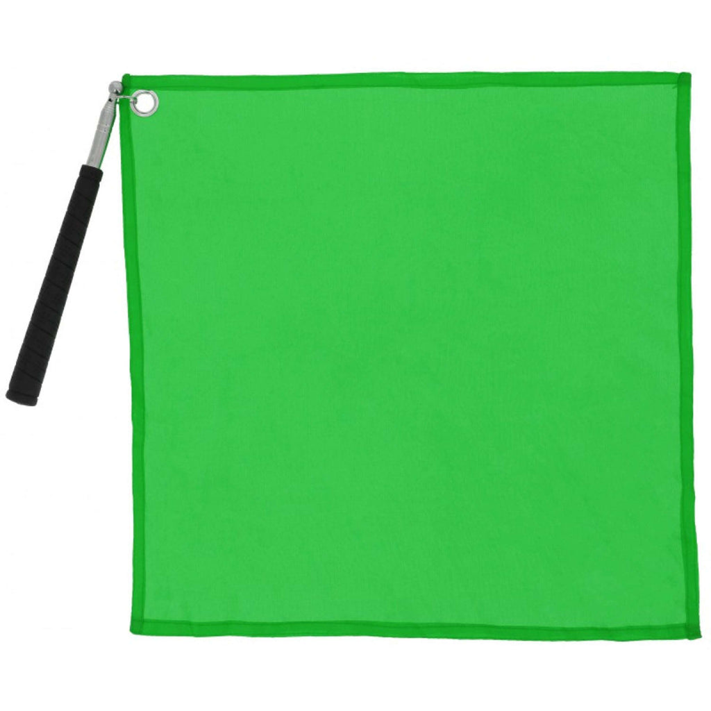 Hippotonic Bâton d'entraînement Ethologisch avec drapeau Vert