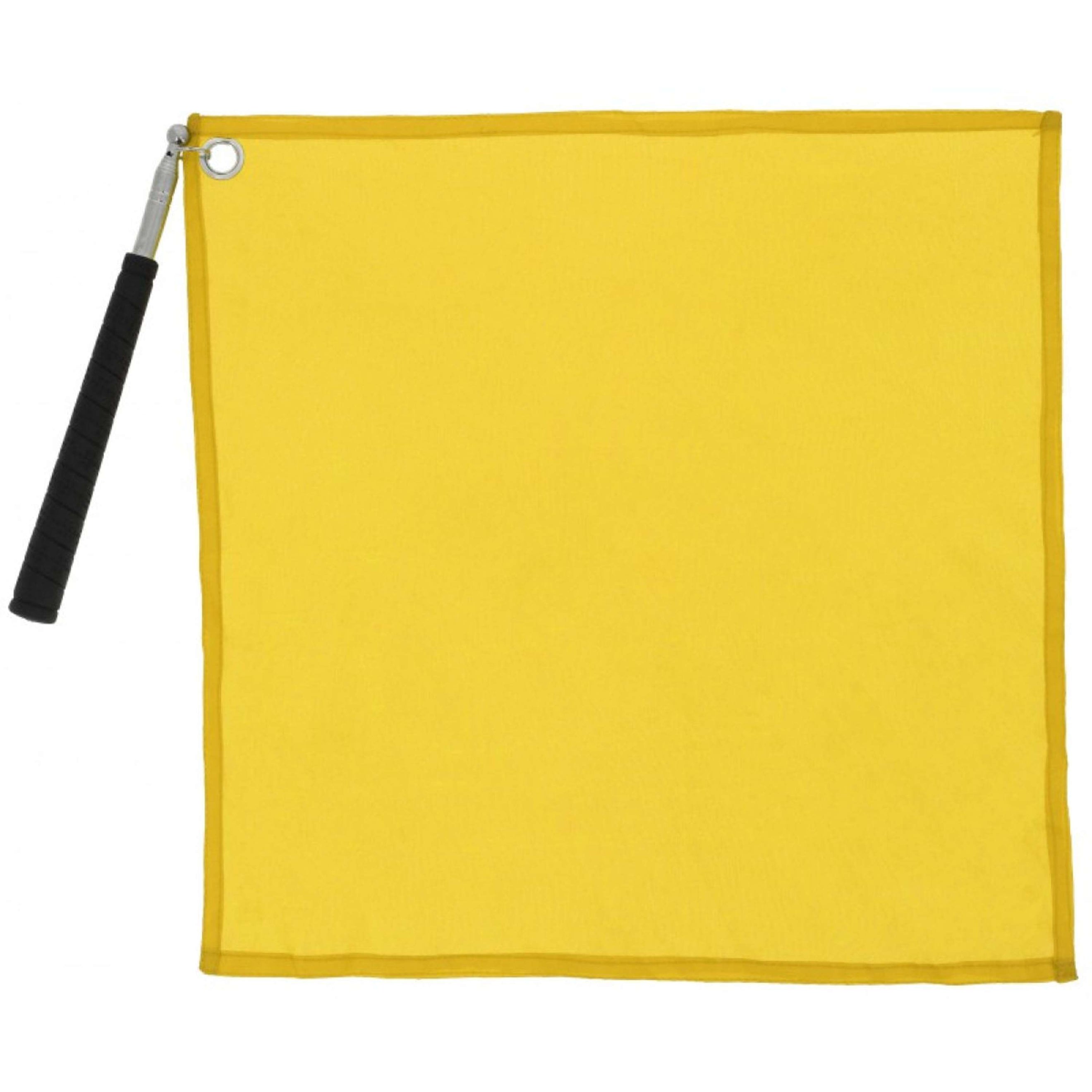 Hippotonic Bâton d'entraînement Ethologisch avec drapeau Jaune Hippotonic Bâton d'entraînement Ethologisch avec drapeau Jaune