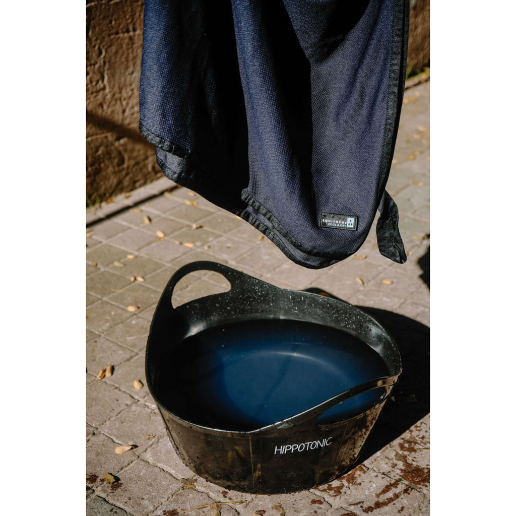 EQUITHÈME Serviette Cool&Dry Marine Bleu