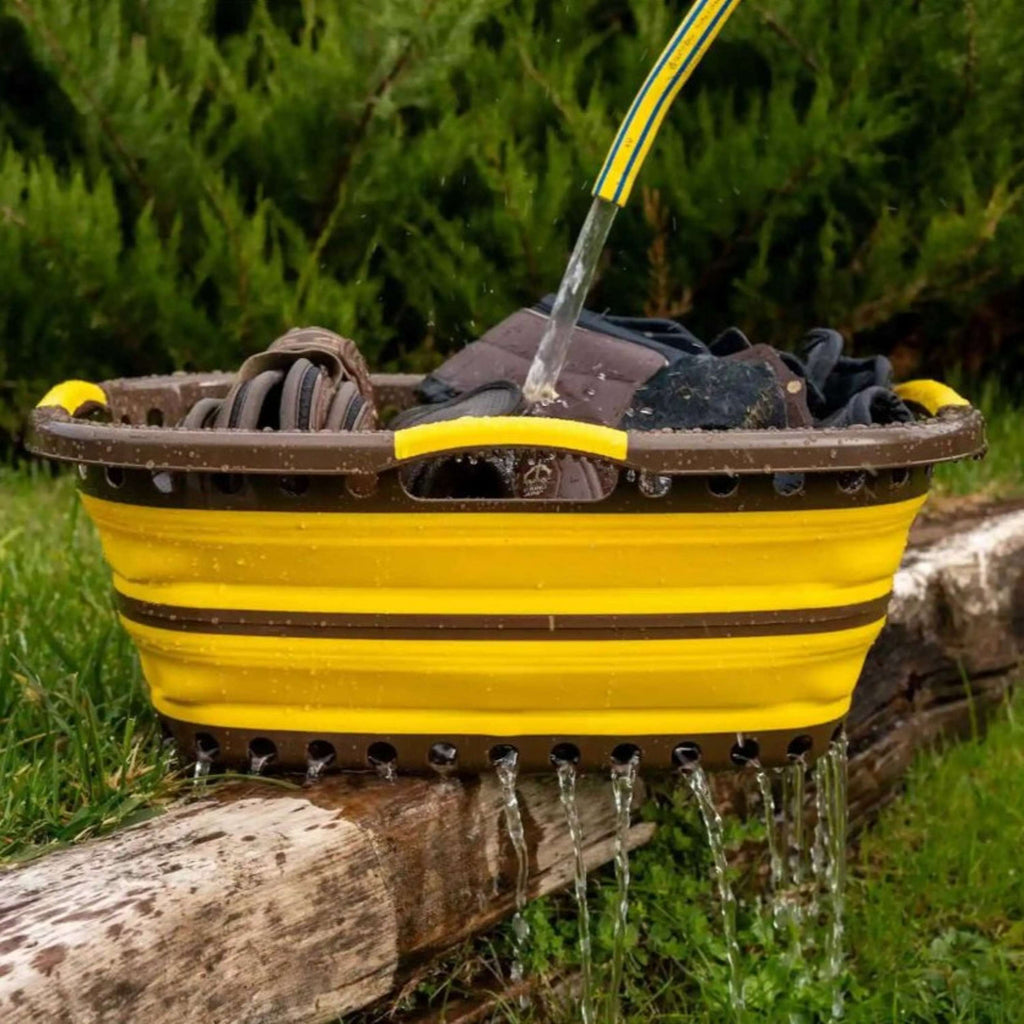 Horsewipe Panier à Linge Pop Up Jaune