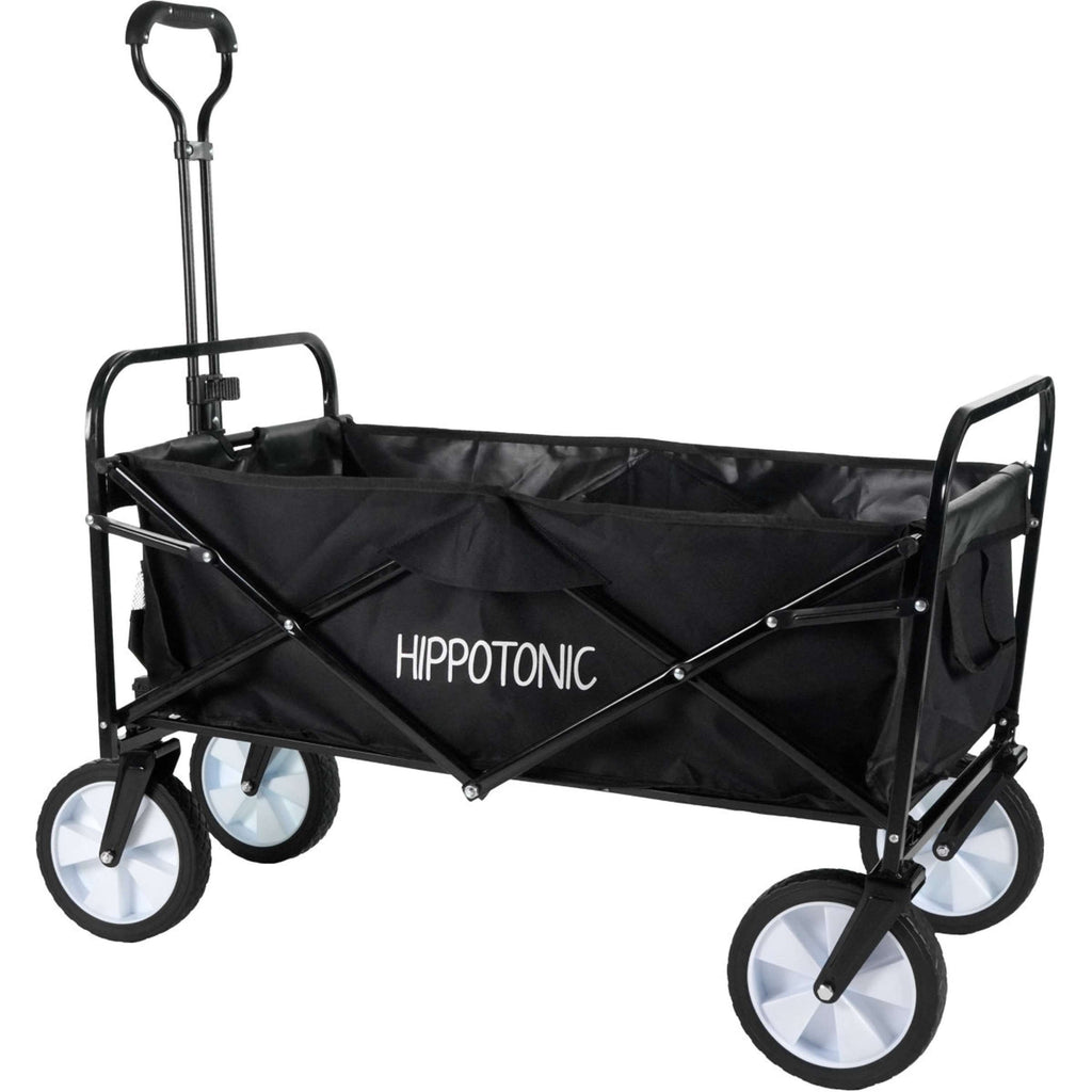 Hippotonic Chariot Trolley À Quatre Roues Noir