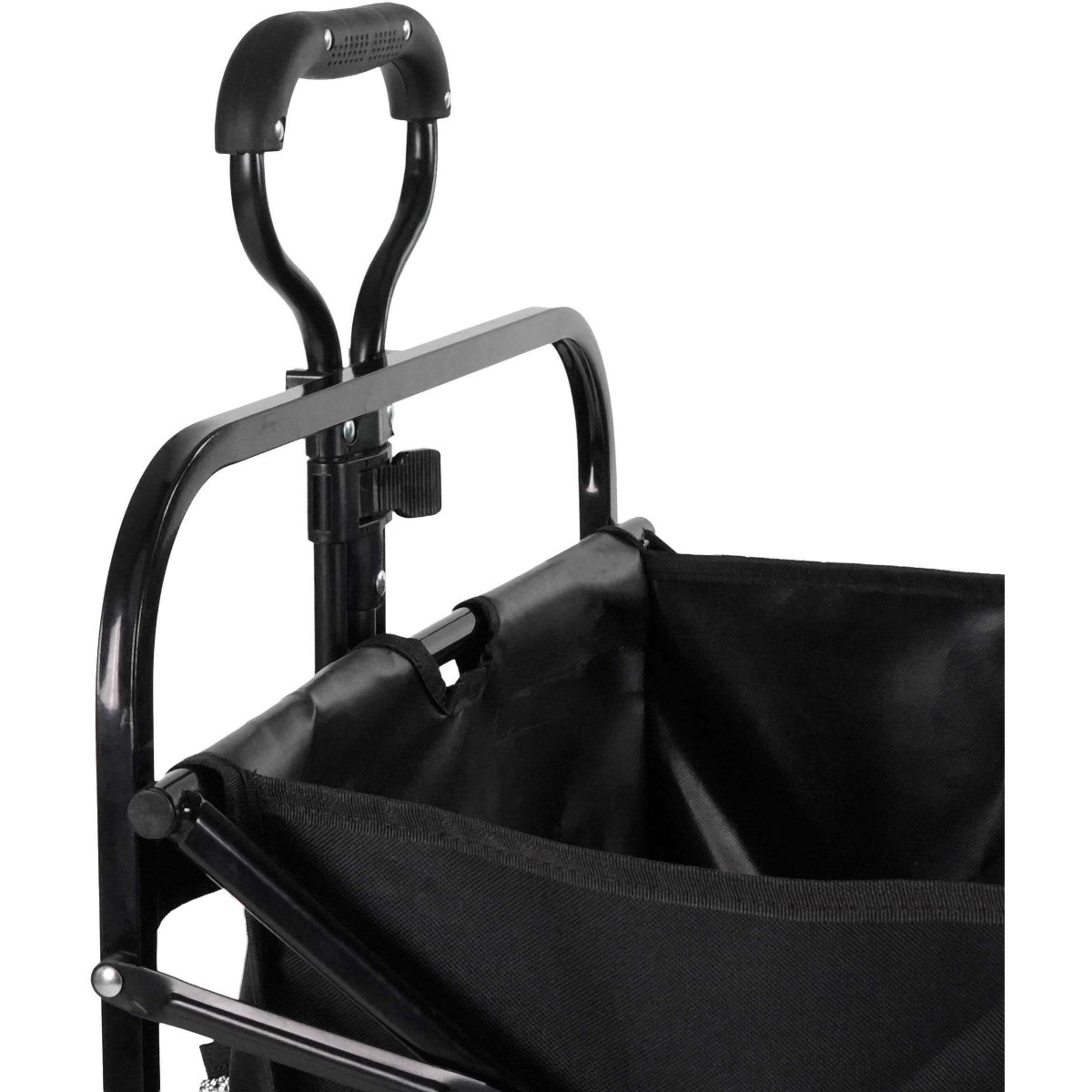 Hippotonic Chariot Trolley À Quatre Roues Noir