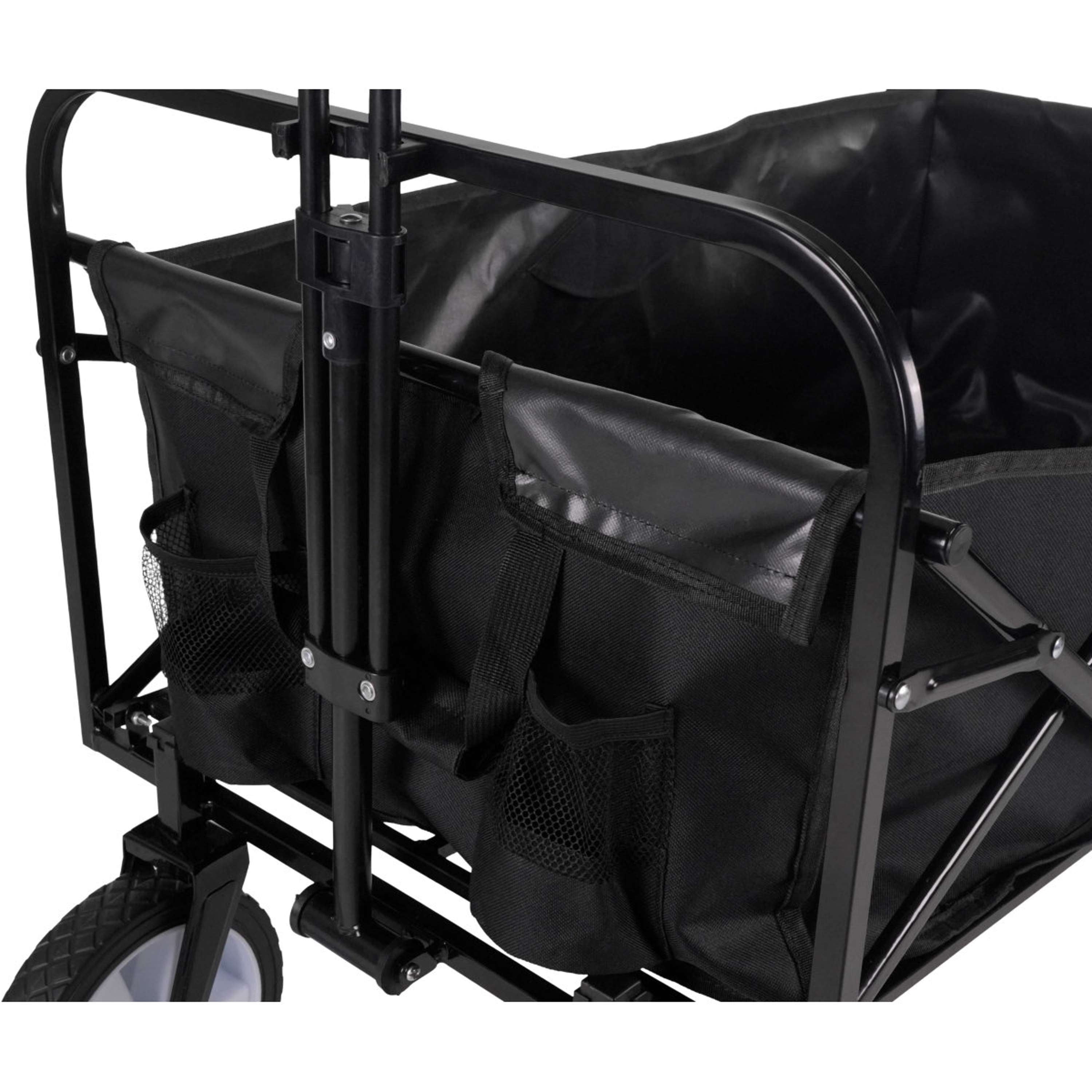 Hippotonic Chariot Trolley À Quatre Roues Noir