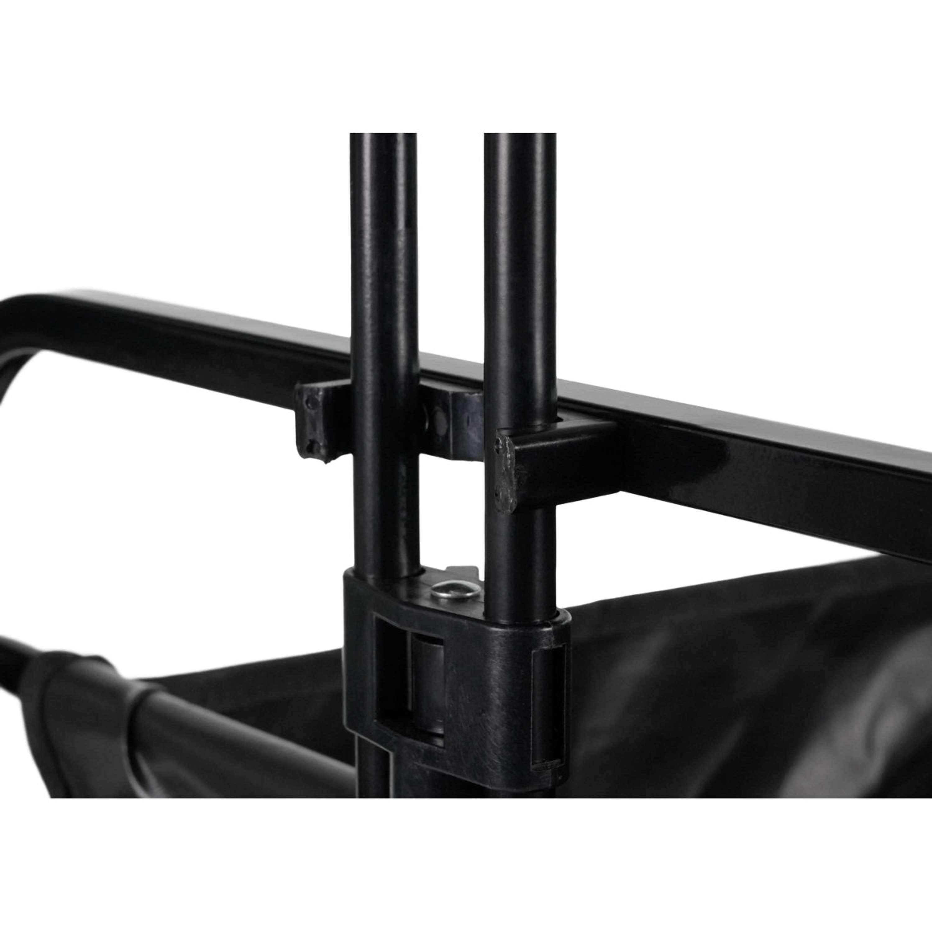 Hippotonic Chariot Trolley À Quatre Roues Noir