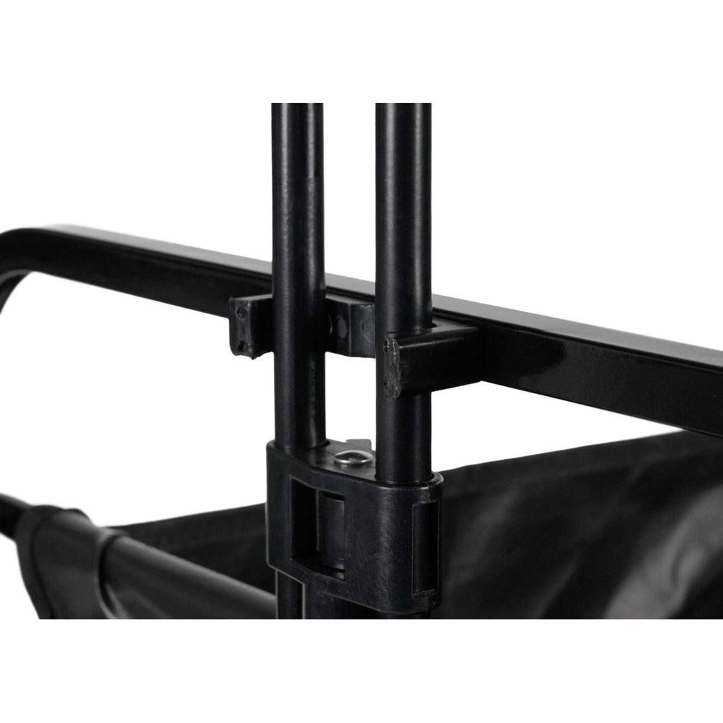Hippotonic Chariot Trolley À Quatre Roues Noir