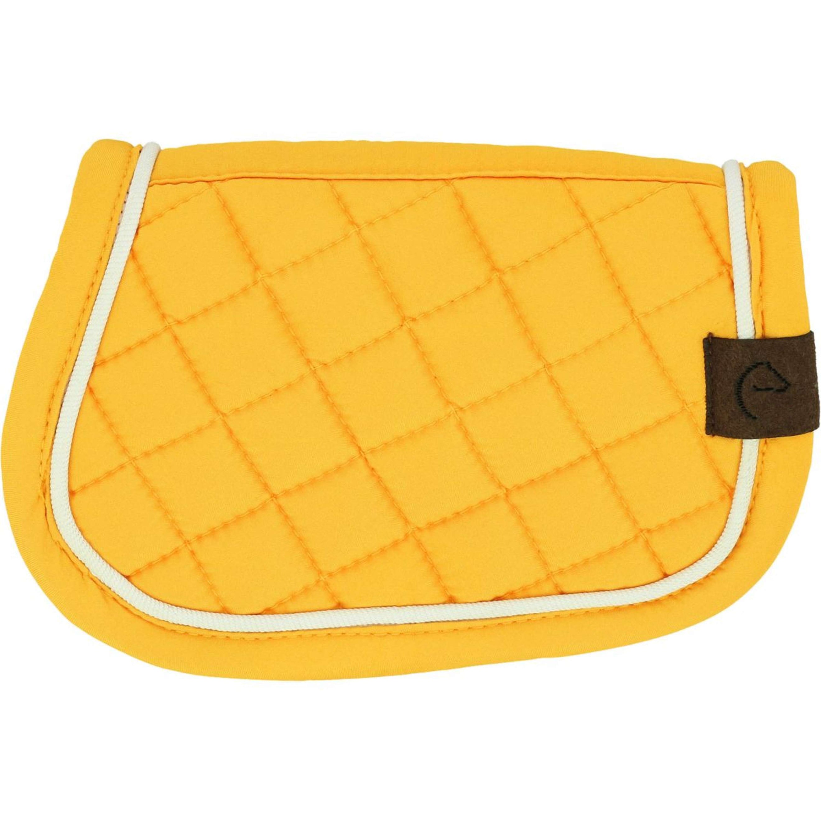 EQUITHÈME Pony Academy Tapis de Selle Jaune