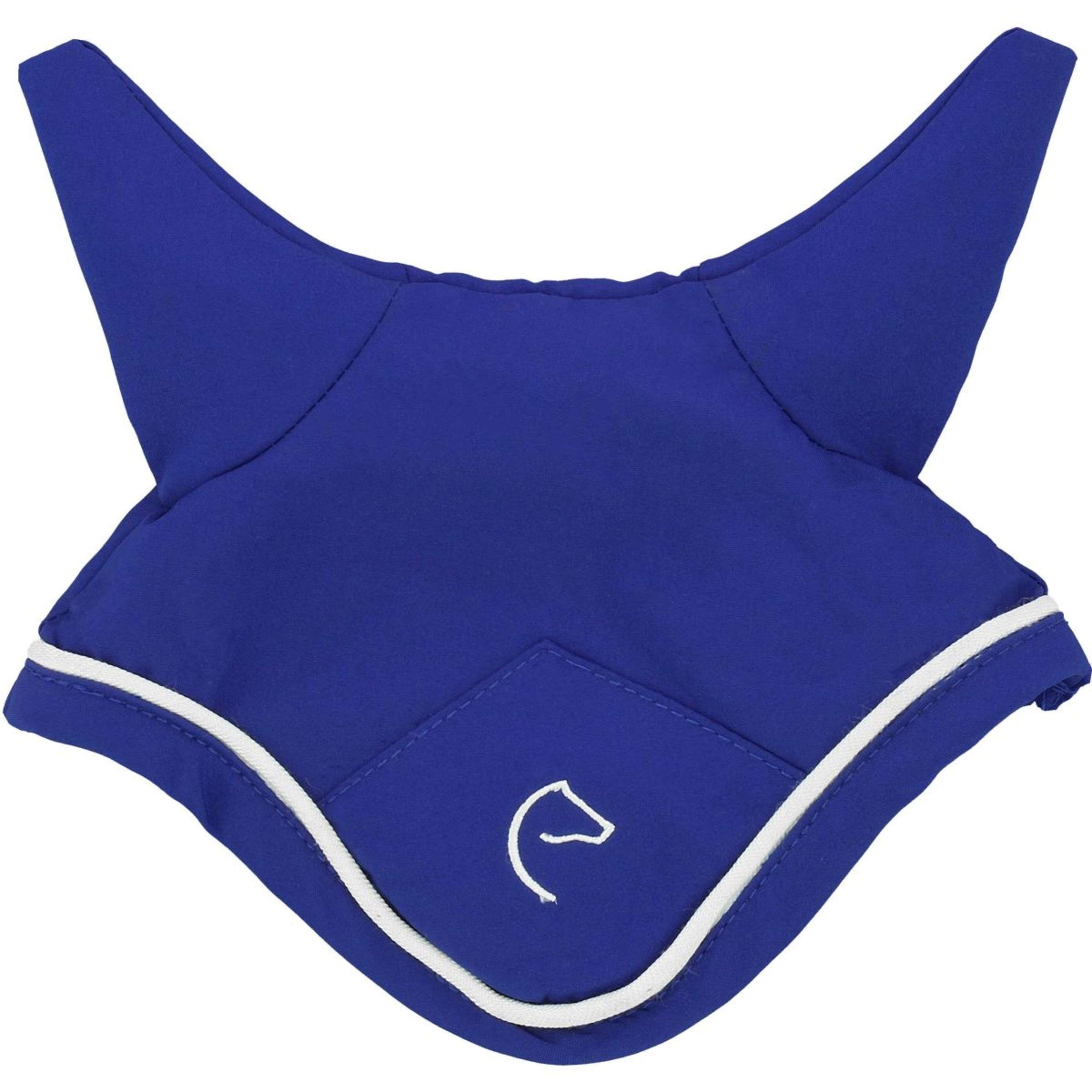 EQUITHÈME Pony Academy Bonnet Anti-Mouches Bleu Royal